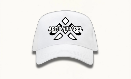 Art!k White Hat Large Logo